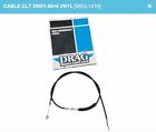 0652-1410 Drag Specialties 68-11 16 Inch Black Vinyl Clutch Cable For Harley