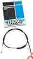 0652-1509 Drag Specialties 50 Inch Black Vinyl Clutch Cable For Harley-davidson