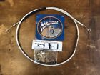 0652-1614 Magnum Shielding Clutch Cable Braided Sterling Chromite Harley
