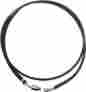 0661-0018 Drag Specialties Stainless Steel Hydraulic Clutch Lines 80 1 8 Black 10