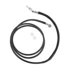 0661-0040 Drag Specialties Black Vinyl Coated Hydraulic Clutch Line