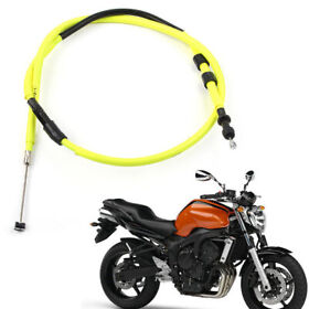 1 Pcs Motorcyc Yellow Brake Clutch Cable Replacement For Yamaha Fz-6n 2004-2010