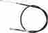 K28-2146 10-0037 Parts Unlimited Clutch Cable
