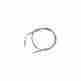 102-30-10005-10 Stainless Clear-coated Clutch Cable 10in Barnett