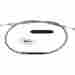 102-31-10002he Barnett 0652-0493 Clutch Cable For Buell Natural 46 Stainless Steel Braided
