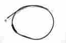 1212-11221 Burly Brand Black Vinyl Clutch Cable For Dyna With 12 Ape Hangers Harley