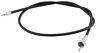 161054 Barnett Black Vinyl Speedometer Cable Harley Davidson