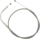 161767 Barnett Stainless Steel Clutch Cables Clear Coat Standard Victory