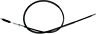 18-0003 Motion Pro Terminator Clutch Cable Lw Black Indian