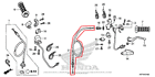 22870-kpt-a00 Honda New Oem Crf Clutch Cable