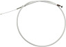 32328 Magnum Braided Sterling Chromite Ii Clutch Cable For Indian