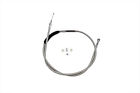36-0558 Braided Stainless Steel Clutch Cable For Harley Touring Softail