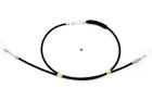 36-8093 Black Vinyl Clutch Cable For Harley Softail Touring Fxst Flst