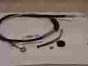 38674-03 Harley-davidson Stainless Steel Braided Clutch Cable