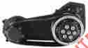 4167 Ultima 2 Black Open Belt Primary Drive Complete Kit Bdl Harley Softail