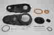 42-0372 V-twin Manufacturing Black Primary Cover Kit For Harley Davidson Fl 1941-1954 El 1941-1952