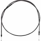 42304 Magnum Braided Clutch Control Cable Black Pearl