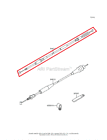 54011-1344 Kawasaki New Oem Kx Clutch Cable