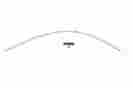 36-1541 57.50 V-twin Manufacturing Braided Stainless Steel Clutch Cable For Harley Davidson Sportster 96-03