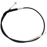 109013 63inch Oem Black Vinyl Clutch Cable For 86-13 Harley Road King Street Electra Glide