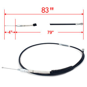 Hd-ccp-020-sky-0816 83inch Clutch Cable For Harley Dyna Super Glide Low Rider Touring Road King