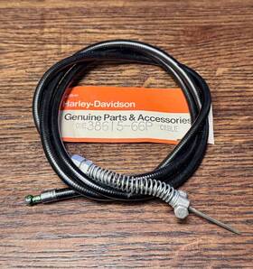 38615-66p Aermacchi Harley M50 M65 S Clutch Cable With Spring Adjuster And Block