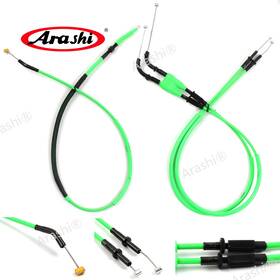 Arashi D-03 D-03-3 For Kawasaki Ninja Zx-6r 2013-2018 Clutch Cable And Throttle Cables Wire Line Set