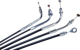 101-30-10061-10 Barnett High-efficiency Black Vinyl Clutch Cable - 10 Inch