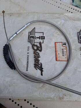 38619-57 Barnett 38619-57. 36-1534 Harley Clutch Cable 57-70 Sportster Braid Steel Std. Xl Antique