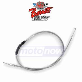 9d33 Barnett Mn/9d33 Stainless Clear-coated Clutch Cable For 1999 Harley Davidson Fxr3 - Gn