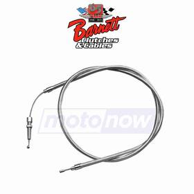 Ae10 Barnett Mn/ae10 Stainless Clear-coated Clutch Cable For 2009-2020 Harley Davidson Ka