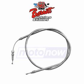 Bs3d Barnett Mn/bs3d Stainless Clear-coated Clutch Cable For 2014-2018 Indian Chief Hq