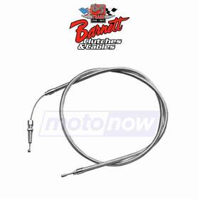 C0ym Barnett Mn/c0ym Stainless Clear-coated Clutch Cable For 2007-2017 Harley Davidson Sx