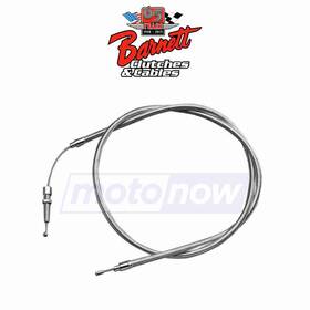 Qry6 Barnett Mn/qry6 Stainless Clear-coated Clutch Cable For 1996-2006 Harley Davidson Vr