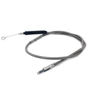 Hd-ccs-017-bkcr-1128 Bikingboy For Harley Road Glide Dyna Fxdf Street Bob Softail Heritage 71 Inch Clutch Cable
