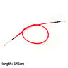Bll-162-red Flyxiang Red Wire Steel Braided Clutch Cable Replacement For Bmw