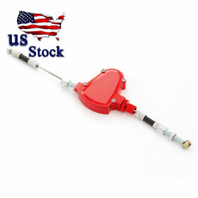 M363-yswe-210803-z-145 Cnc Red Stunt Clutch Pull Cable Lever Replacement Easy System Universal Us