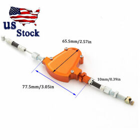 M363-yswe-201021-z-33 Cnc Stunt Clutch Lever Easy Pull Cable System Us For Honda Yamaha Suzuki Orange