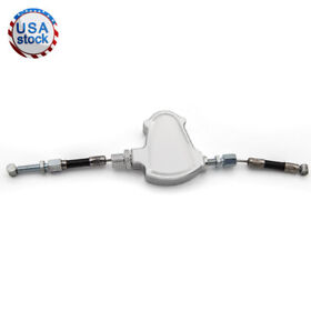 M363-rzm2e-201017-m-55 Cnc Stunt Clutch Pull Cable Lever Silver For Suzuki Rmz250 Rmz450 2004-2016 2015