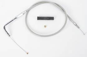 0650-0296 Drag Specialties New 35 Inch Stainless Throttle Cable 5332504b