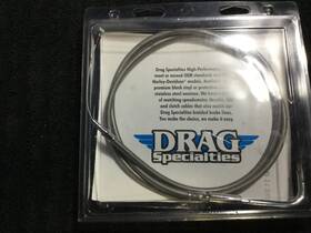 Drag Specialties 0651-0113 Cable Idle Braid 48 Inch