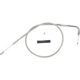 0651-0129 Drag Specialties 0651-0129stainless Braided Throttle/idle Cable