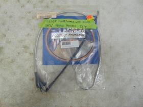 56237-99a Drag Specialties 0651-0422 Stainless Vinyl Idle Cable 38 7/8 Inch Repl