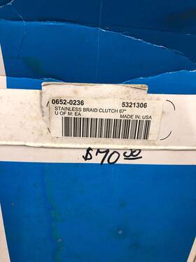 0652-0236 Drag Specialties 5321306 Stainless Steel Clutch Cable