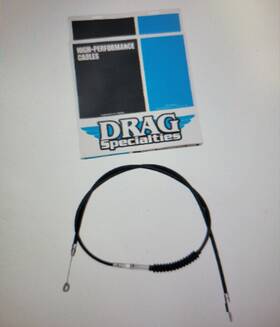 0652-1269 Drag Specialties Black Vinyl High Efficiency Clutch Cable 70 Inch
