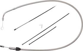 0652-2844 Drag Specialties Upper Clutch Cable 50 Inch Stainless Steel