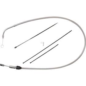0652-2849 Drag Specialties Clutch Cable - Upper 41 Inch Stainless Steel