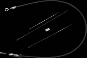 0652-2856 Drag Specialties Upper Clutch Cable Black/chrome 38 Inch