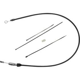 0652-2884 Drag Specialties Quick Connect Braided Upper Clutch Cable - 54 Inch Bl