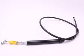 La-8059c16b Drag Specialties 0652-3023 La Choppers Black Vinyl Clutch Cable Line 15-17 Inch R724